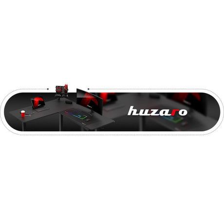 Huzaro Hero 9.5 Black 160 cm electric corner gaming desk - image 47