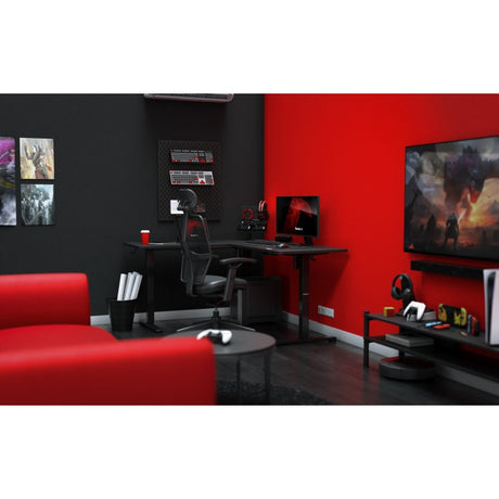 Huzaro Hero 9.5 Black 160 cm electric corner gaming desk - image 51