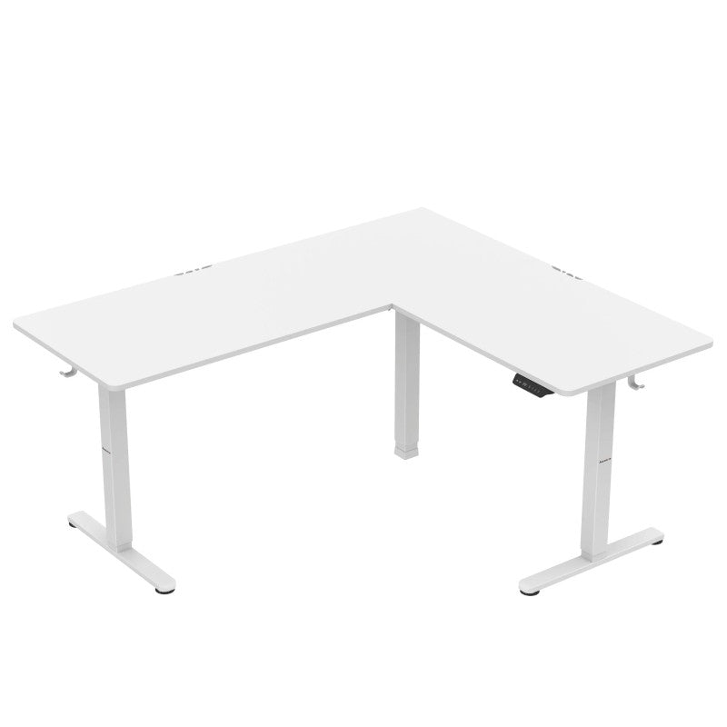 Huzaro Hero 9.5 White 160 cm electric corner gaming desk - image 2
