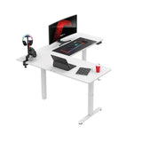 Huzaro Hero 9.5 White 160 cm electric corner gaming desk - image 7
