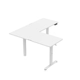 Huzaro Hero 9.5 White 160 cm electric corner gaming desk - image 8