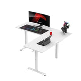 Huzaro Hero 9.5 White 160 cm electric corner gaming desk - image 10