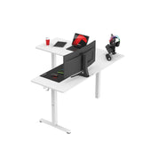 Huzaro Hero 9.5 White 160 cm electric corner gaming desk - image 11