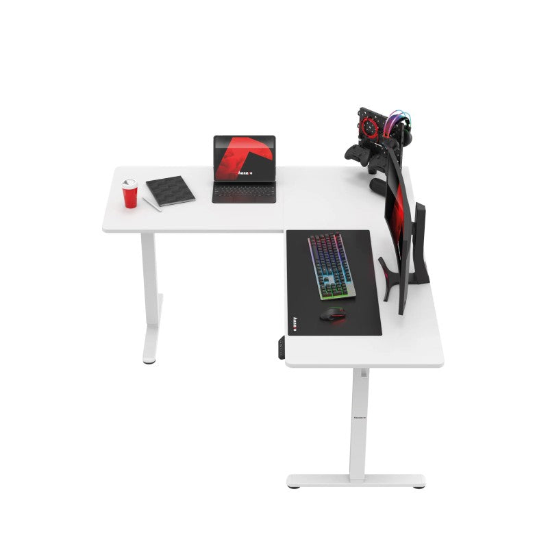 Huzaro Hero 9.5 White 160 cm electric corner gaming desk - image 17
