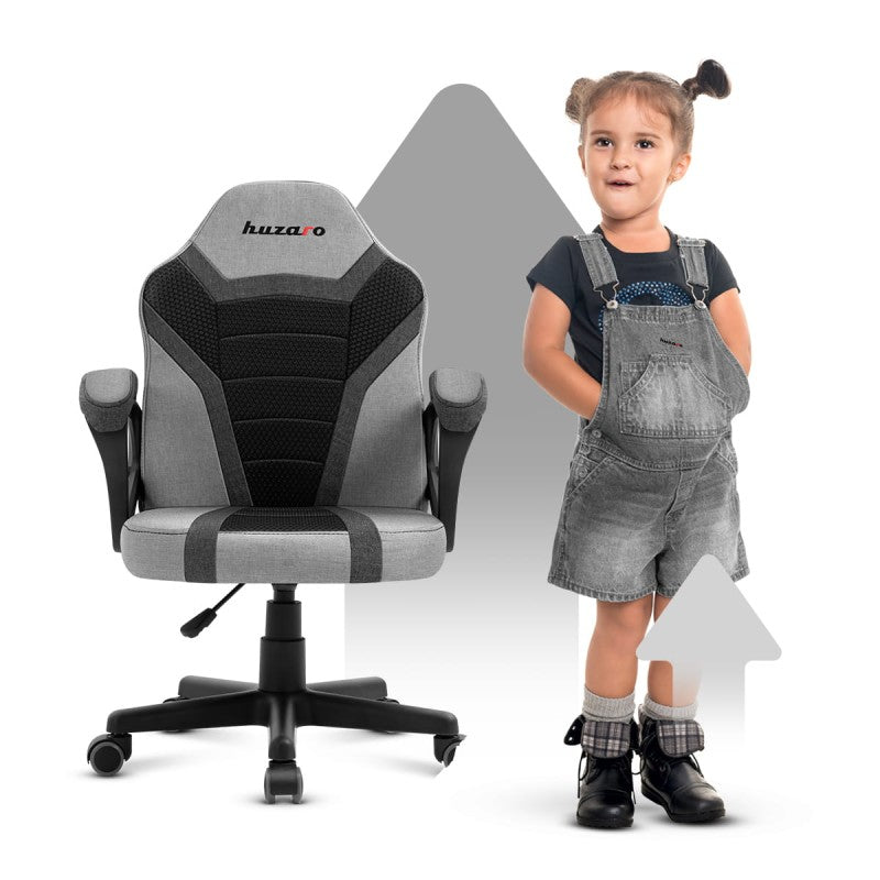 Huzaro Ranger 1.0 Grey Mesh gaming chair for kids - image 11