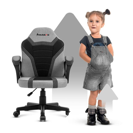 Huzaro Ranger 1.0 Grey Mesh gaming chair for kids - image 11