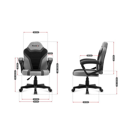 Huzaro Ranger 1.0 Grey Mesh gaming chair for kids - image 20