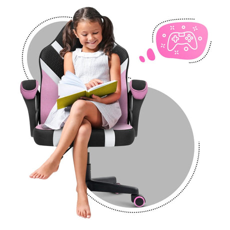 Huzaro Ranger 1.0 Pink Mesh child's gaming chair - image 14