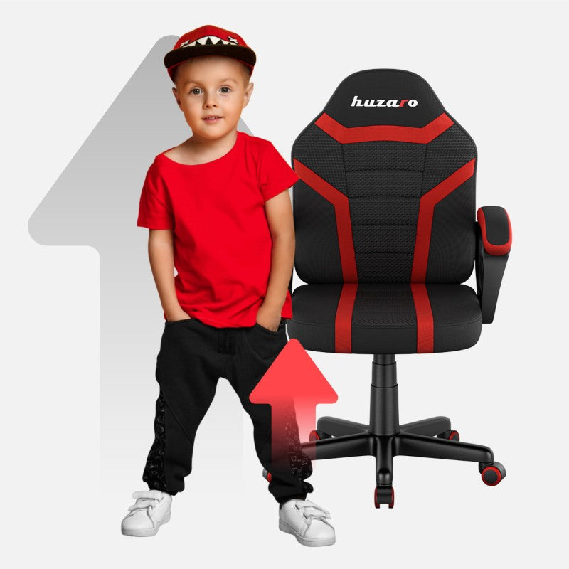 Huzaro Ranger 1.0 Red Mesh child's gaming chair - image 4