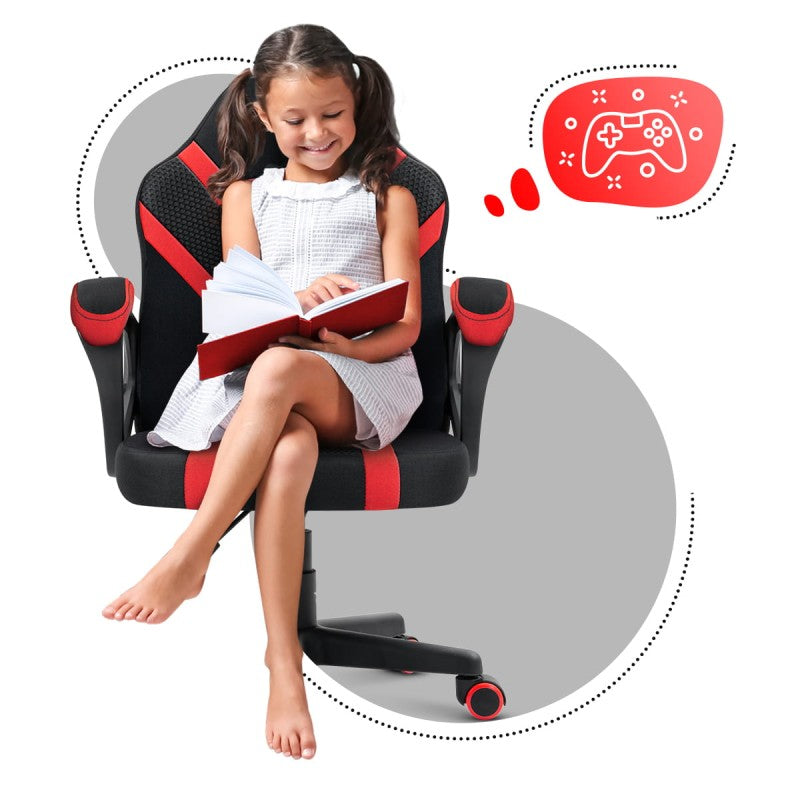 Huzaro Ranger 1.0 Red Mesh child's gaming chair - image 12