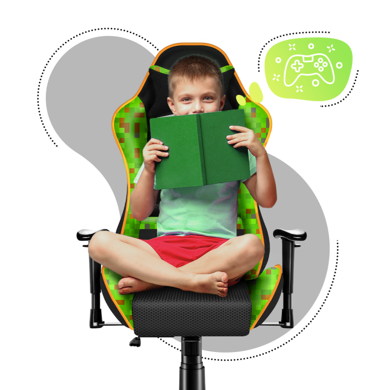 Huzaro Ranger 6.0 Pixel Mesh gaming chair for kids - image 13