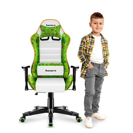 Huzaro Ranger 6.0 Pixel White child's gaming chair - image 9