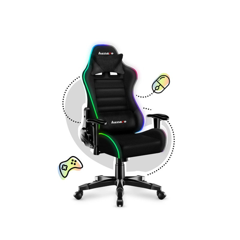 Huzaro Ranger 6.0 RGB Mesh gaming chair for kids - image 2