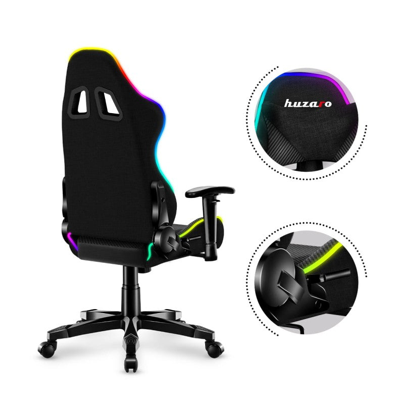 Huzaro Ranger 6.0 RGB Mesh gaming chair for kids - image 13