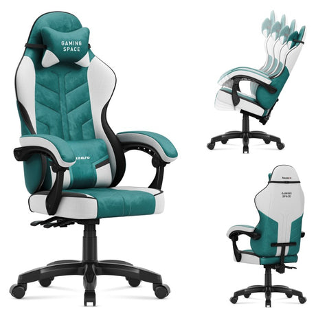 Huzaro Velour gaming chair Force 2.7 Green - image 7