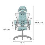 Huzaro Velour gaming chair Force 2.7 Green - image 9