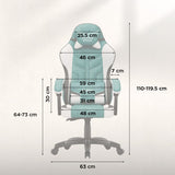 Huzaro Velour gaming chair Force 2.7 Green - image 10