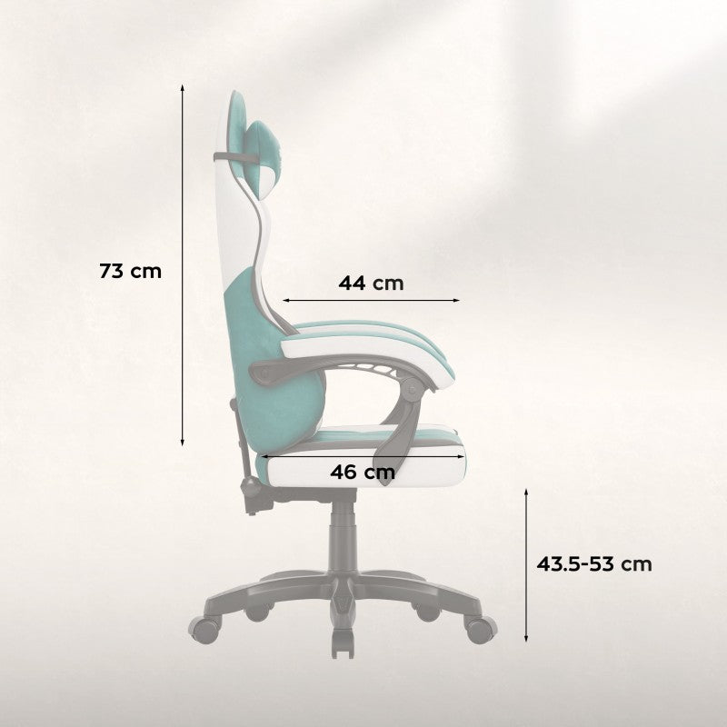 Huzaro Velour gaming chair Force 2.7 Green - image 14