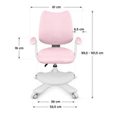 Mark Adler Baby swivel chair Junior 4.6 Pink - image 11