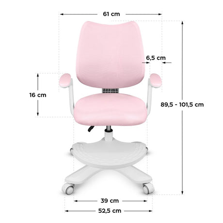 Mark Adler Baby swivel chair Junior 4.6 Pink - image 11