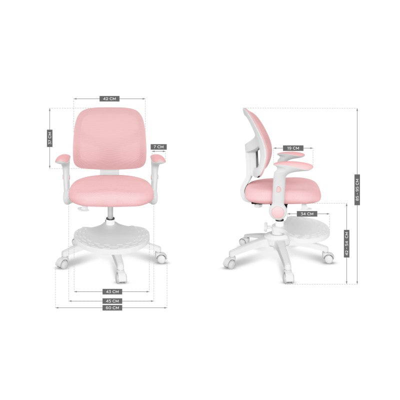 Mark Adler Baby swivel chair Junior 5.0 Pink - image 11