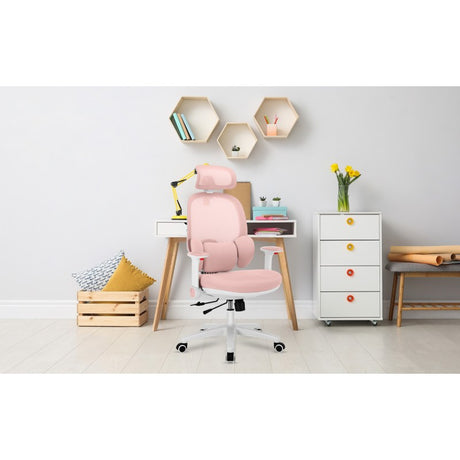 Mark Adler Junior 6.3 Pink ergonomic children's chair - image 15