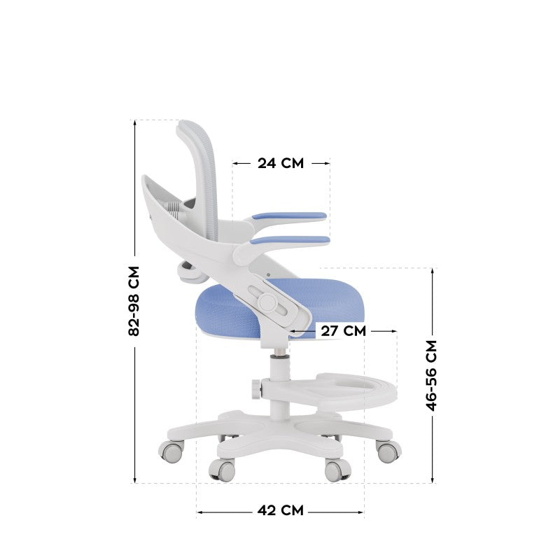 Mark Adler Child's desk chair Junior 4.3 Blue-grey - image 17