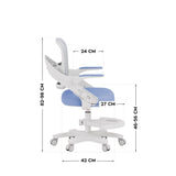 Mark Adler Child's desk chair Junior 4.3 Blue-grey - image 17