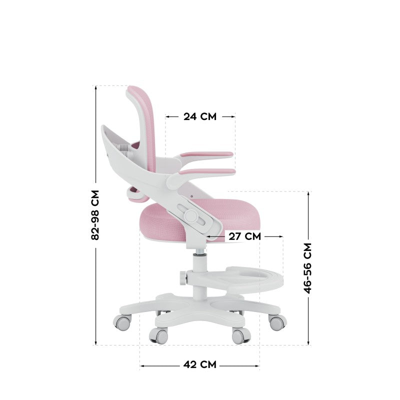 Mark Adler Child's desk chair Junior 4.3 Pink - image 8