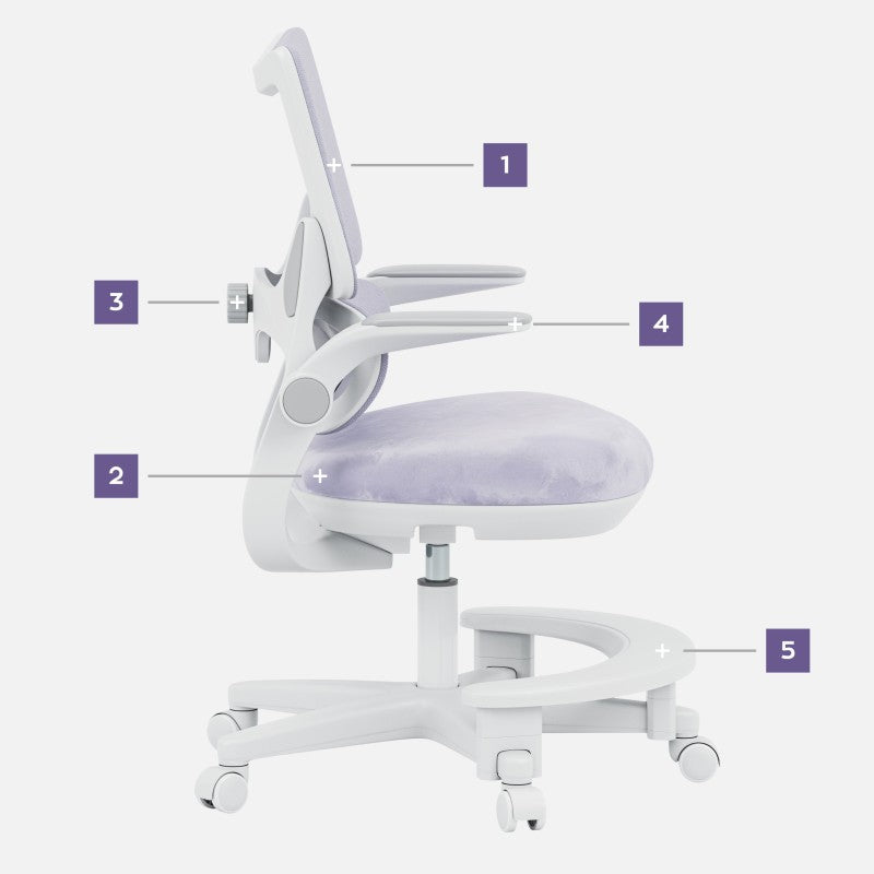 Mark Adler Child's desk chair Junior 5.7 Purple - image 13