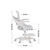 Mark Adler Children's desk chair Junior 4.3 Grey - image 19