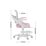 Mark Adler Children's desk chair Junior 4.3 Pink-grey - image 11