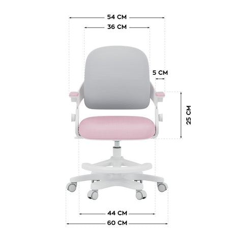 Mark Adler Children's desk chair Junior 4.3 Pink-grey - image 14