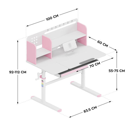 Mark Adler Children's desk Mark Adler Study 5.7 Pink - image 16