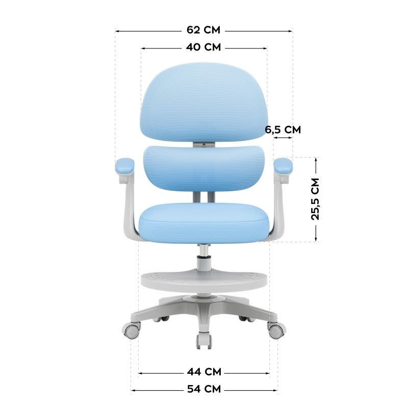 Mark Adler Children's ergonomic chair Junior 4.4 Blue - image 9