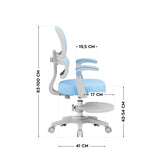 Mark Adler Children's ergonomic chair Junior 4.4 Blue - image 15