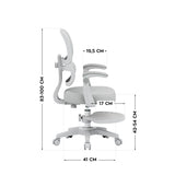 Mark Adler Children's ergonomic chair Junior 4.4 Grey - image 3
