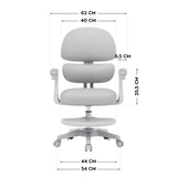 Mark Adler Children's ergonomic chair Junior 4.4 Grey - image 4