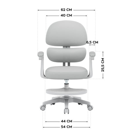 Mark Adler Children's ergonomic chair Junior 4.4 Grey - image 4