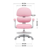 Mark Adler Children's ergonomic chair Junior 4.4 Pink - image 8