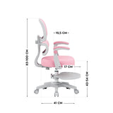 Mark Adler Children's ergonomic chair Junior 4.4 Pink - image 9