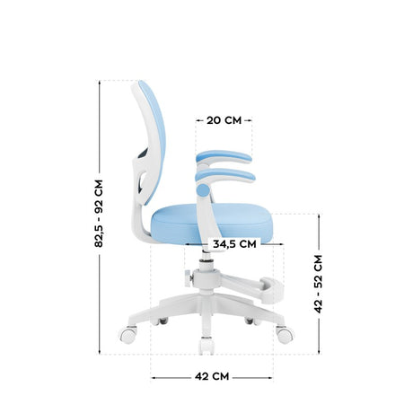 Mark Adler Children's swivel chair Junior 3.1 Blue - image 8