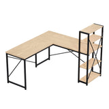 Mark Adler Corner desk with shelves Leader 5.9 Oak 145 cm - image 7