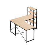 Mark Adler Corner desk with shelves Leader 5.9 Oak 145 cm - image 15