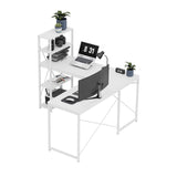 Mark Adler Corner desk with shelves Leader 5.9 White 145 cm - image 10