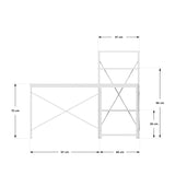 Mark Adler Corner desk with shelves Leader 5.9 White 145 cm - image 18