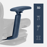 Mark Adler Ergonomic chair with footrest Expert 9.3 Black - image 2
