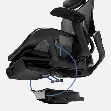 Mark Adler Ergonomic chair with footrest Expert 9.3 Black - image 12