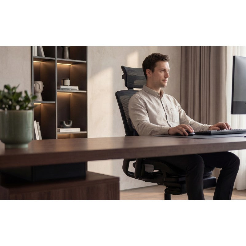 Mark Adler Ergonomic chair with footrest Expert 9.3 Black - image 17