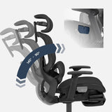 Mark Adler Ergonomic chair with footrest Expert 9.3 Black - image 23